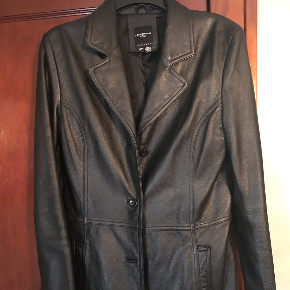 ON SALE! ❤️👍 Women’s Button front Leather Jacket